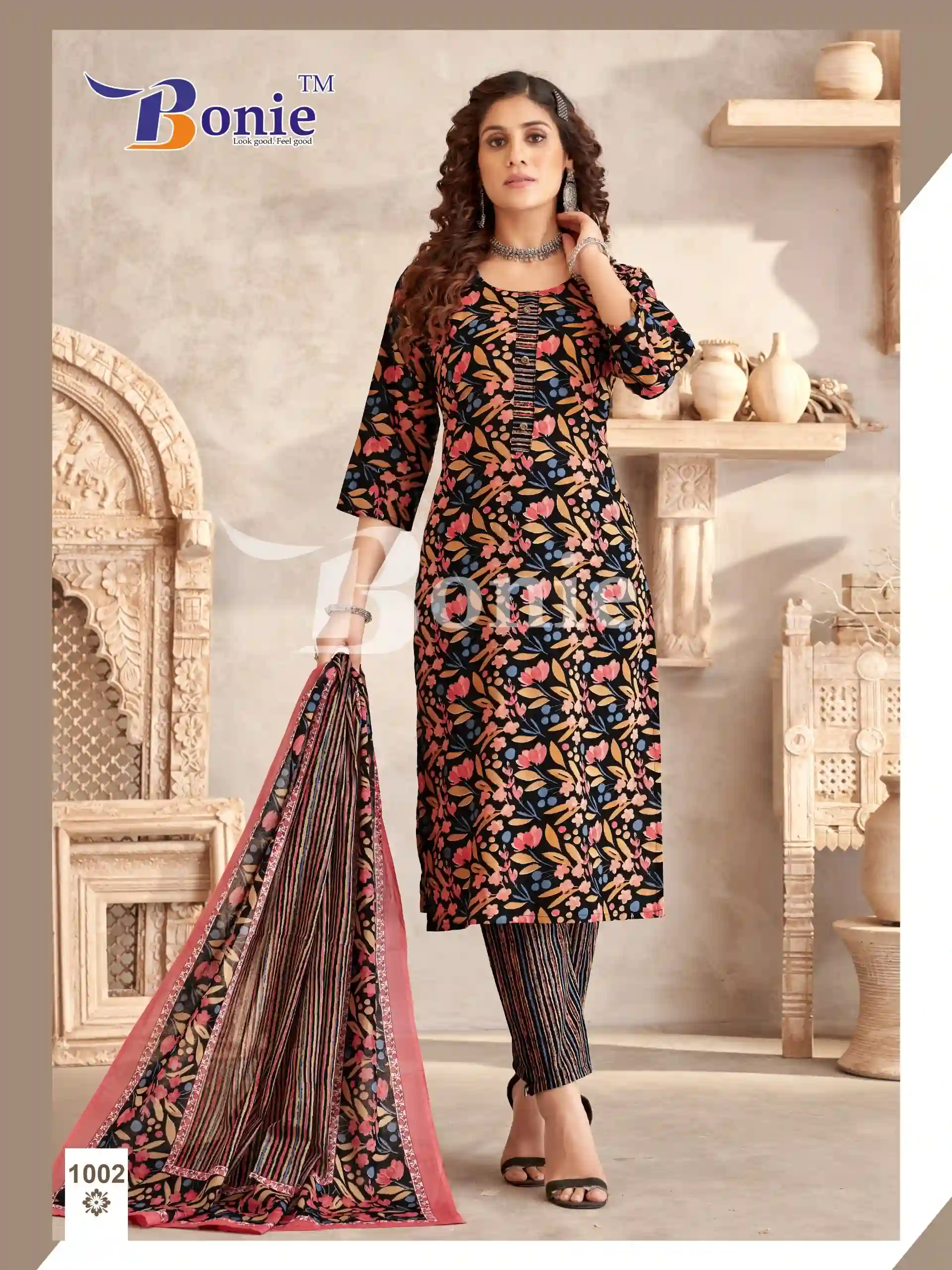Bonie Cotton Candy Pure Fine Cotton Wholesale Readymade Salwar Suit Catalog — Wholesale Salwar Suits, bonie wholesale from Surat - Gallery Image 6